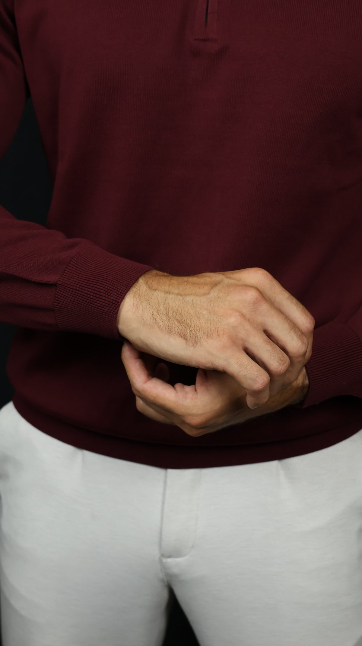 POLU ZIP BORDO