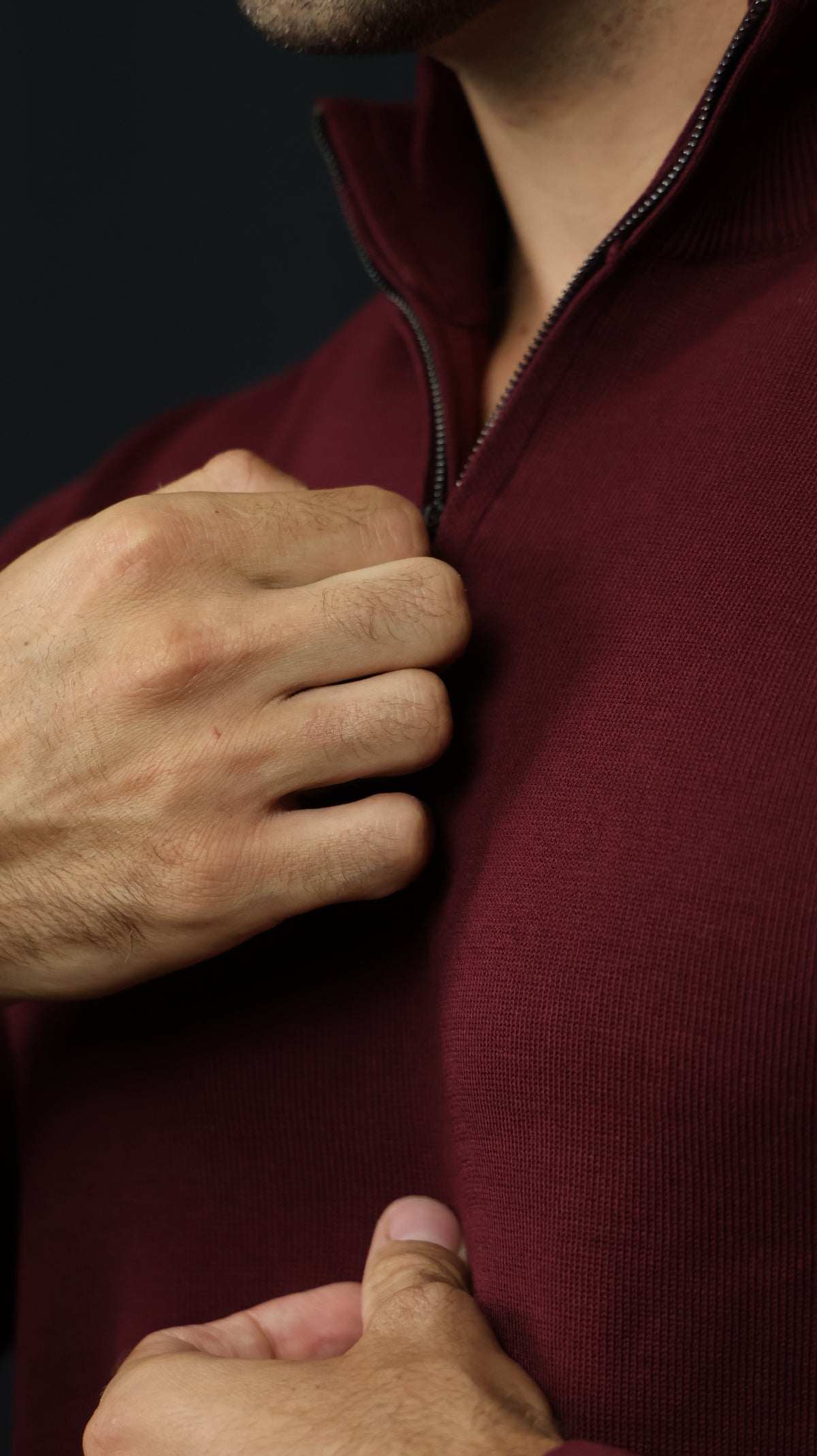 POLU ZIP BORDO