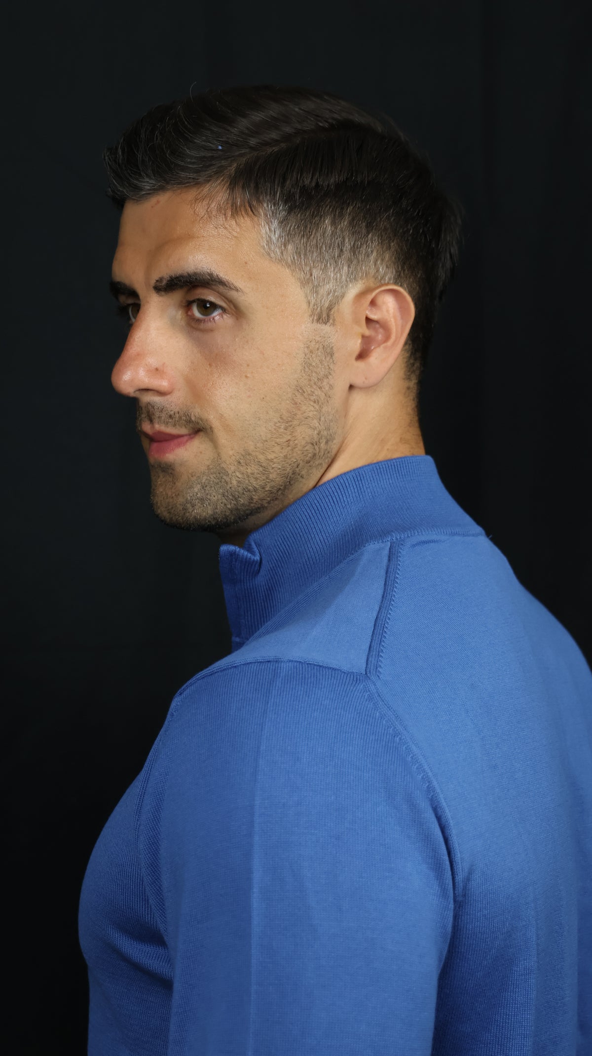 POLU ZIP PLAVI