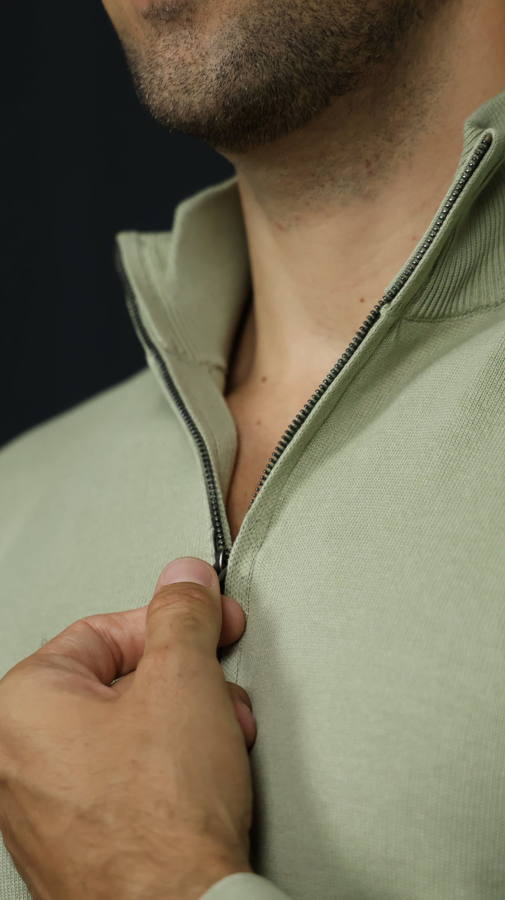 POLU ZIP PISTAC